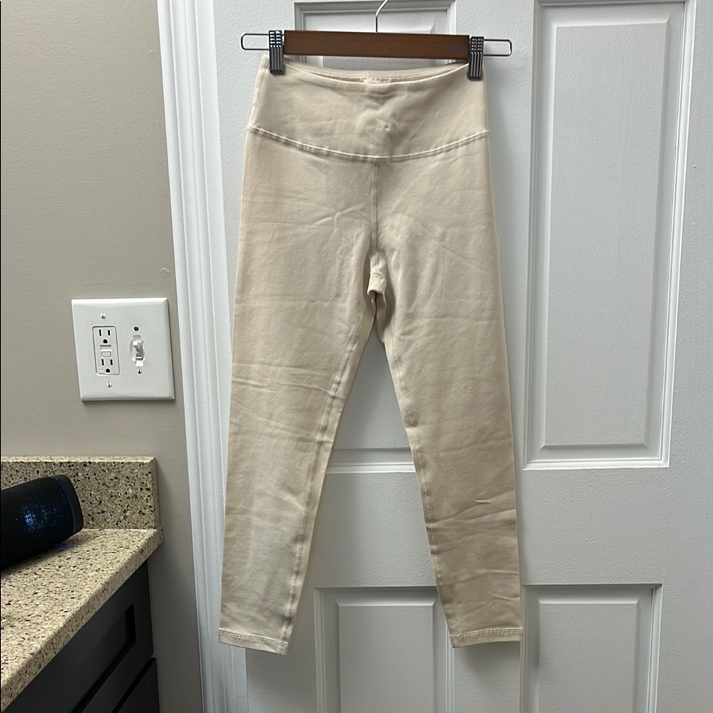 Beige Leggings
